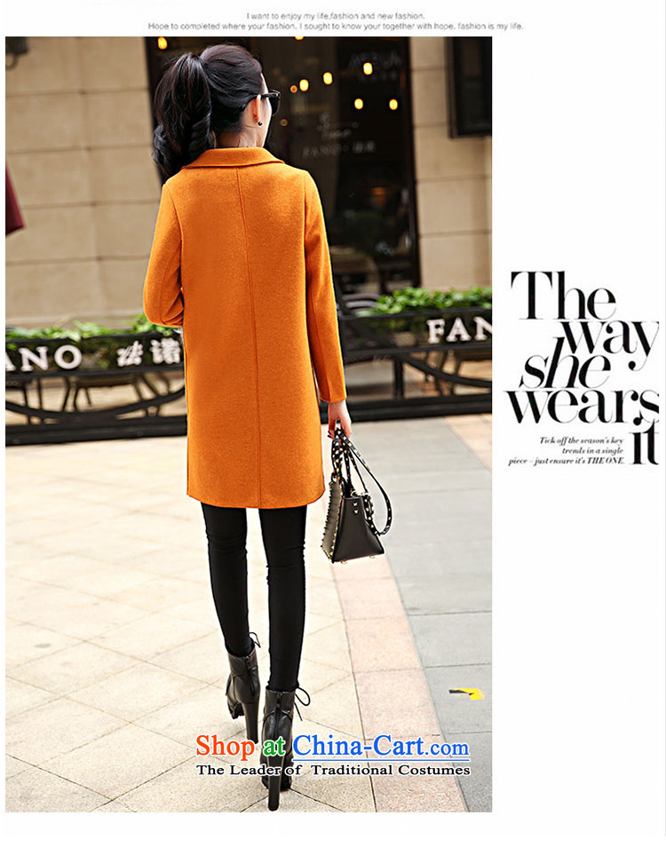 Suits for warm in the long hair? female Korean jacket for autumn and winter by replacing a wool coat female thick han bum 119 RED M picture, prices, brand platters! The elections are supplied in the national character of distribution, so action, buy now enjoy more preferential! As soon as possible.
