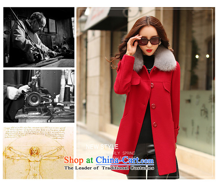 The autumn and winter new Korean female presence among the jacket? 