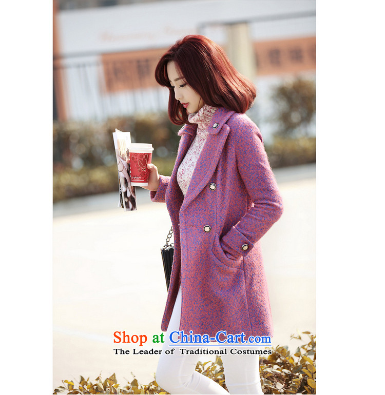 Mavis Fan bottom 2015 autumn and winter new Korean women who are in the long graphics thin a wool coat gross? pink jacket S picture, prices, brand platters! The elections are supplied in the national character of distribution, so action, buy now enjoy more preferential! As soon as possible.