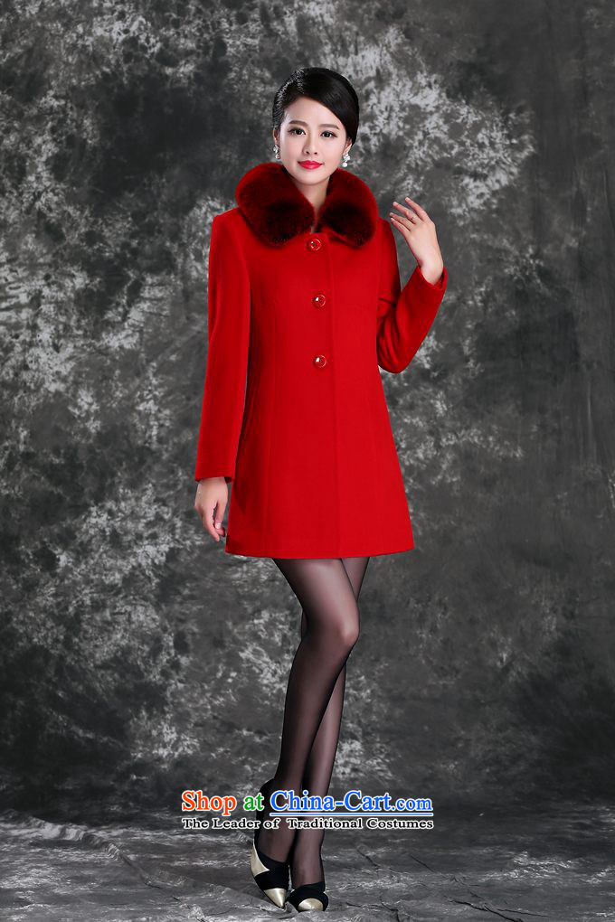 The former Yugoslavia autumn dreams 2015 new women's winter Western Wind stylish commuter wild fox gross for video thin long-sleeved wool cashmere overcoat female 7-862? And color L photo, prices, brand platters! The elections are supplied in the national character of distribution, so action, buy now enjoy more preferential! As soon as possible.