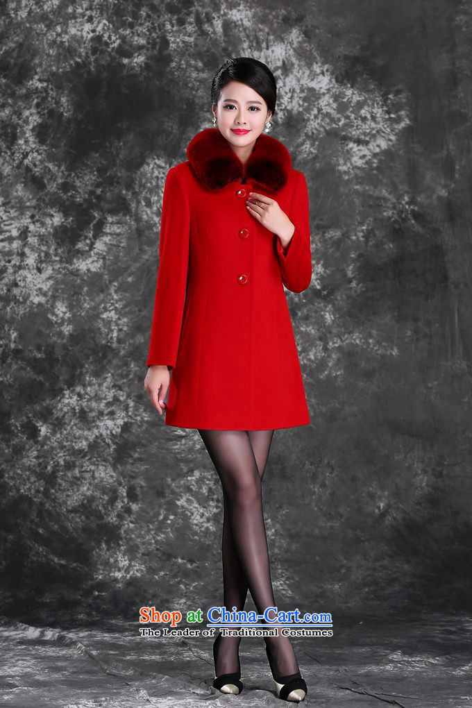 The former Yugoslavia autumn dreams 2015 new women's winter Western Wind stylish commuter wild fox gross for video thin long-sleeved wool cashmere overcoat female 7-862? And color L photo, prices, brand platters! The elections are supplied in the national character of distribution, so action, buy now enjoy more preferential! As soon as possible.