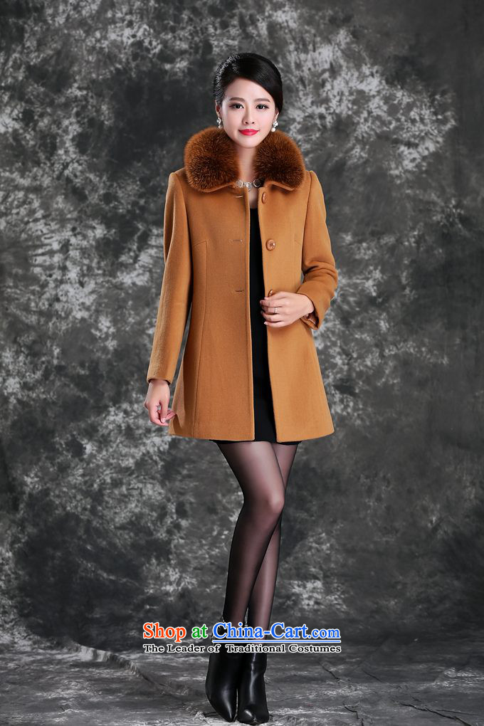 The former Yugoslavia autumn dreams 2015 new women's winter Western Wind stylish commuter wild fox gross for video thin long-sleeved wool cashmere overcoat female 7-862? And color L photo, prices, brand platters! The elections are supplied in the national character of distribution, so action, buy now enjoy more preferential! As soon as possible.