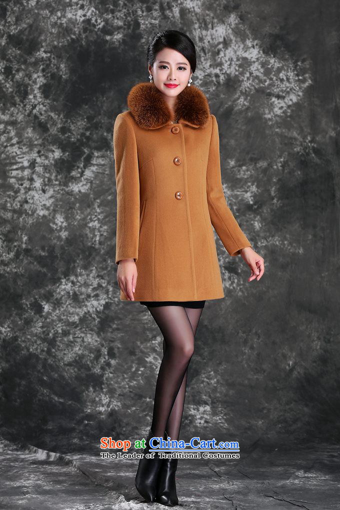 The former Yugoslavia autumn dreams 2015 new women's winter Western Wind stylish commuter wild fox gross for video thin long-sleeved wool cashmere overcoat female 7-862? And color L photo, prices, brand platters! The elections are supplied in the national character of distribution, so action, buy now enjoy more preferential! As soon as possible.