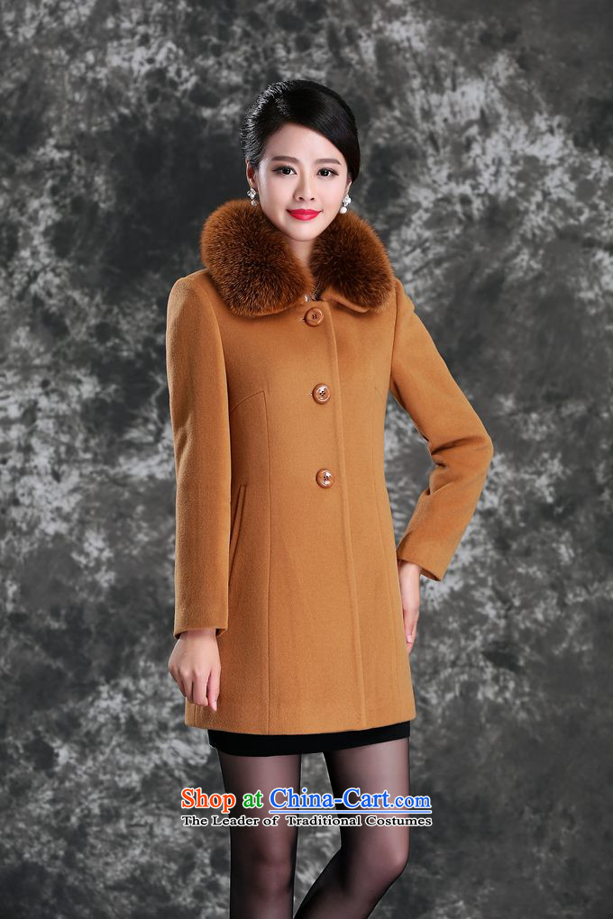 The former Yugoslavia autumn dreams 2015 new women's winter Western Wind stylish commuter wild fox gross for video thin long-sleeved wool cashmere overcoat female 7-862? And color L photo, prices, brand platters! The elections are supplied in the national character of distribution, so action, buy now enjoy more preferential! As soon as possible.