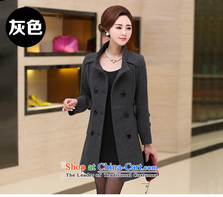 Gil Wo Ika 2015 Fall/Winter Collections 30-35-40 middle-aged women aged mother with Korean Pack windbreaker larger gross? coats jacket, Sleek and versatile wine red XL Photo, prices, brand platters! The elections are supplied in the national character of distribution, so action, buy now enjoy more preferential! As soon as possible.