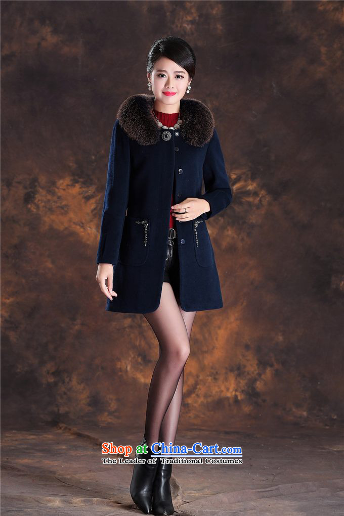 The former Yugoslavia autumn dreams 2015 new women's winter Western Wind stylish Sau San commuter wild fox gross for video thin long-sleeved wool cashmere overcoat female A39-6? chestnut horses L picture, prices, brand platters! The elections are supplied in the national character of distribution, so action, buy now enjoy more preferential! As soon as possible.