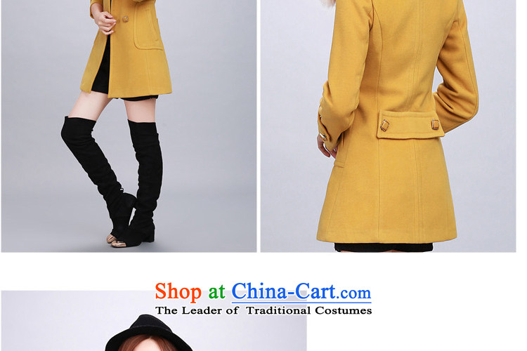 Miao-soo Arabic female COAT 2015 gross? the new winter) long thin a Sau San Video Coat 2018 Navy L picture, prices, brand platters! The elections are supplied in the national character of distribution, so action, buy now enjoy more preferential! As soon as possible.