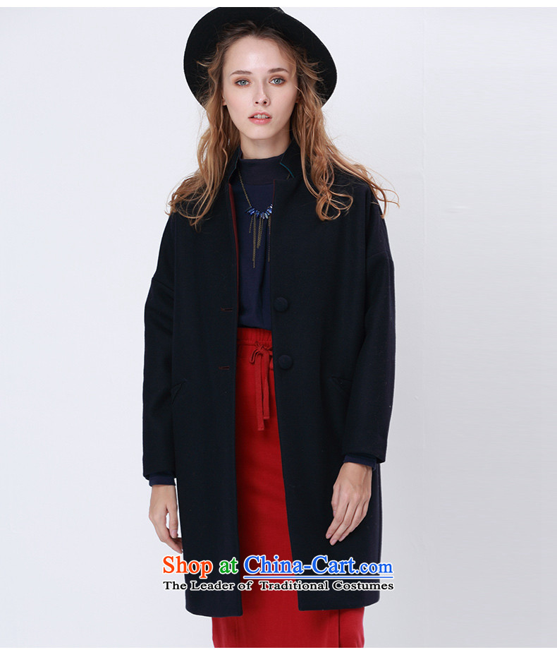 Mystery of the 2015 Winter new products to the British retro-wide large wool coat in gross? Long 5DDD0821 (H09) black M picture, prices, brand platters! The elections are supplied in the national character of distribution, so action, buy now enjoy more preferential! As soon as possible.