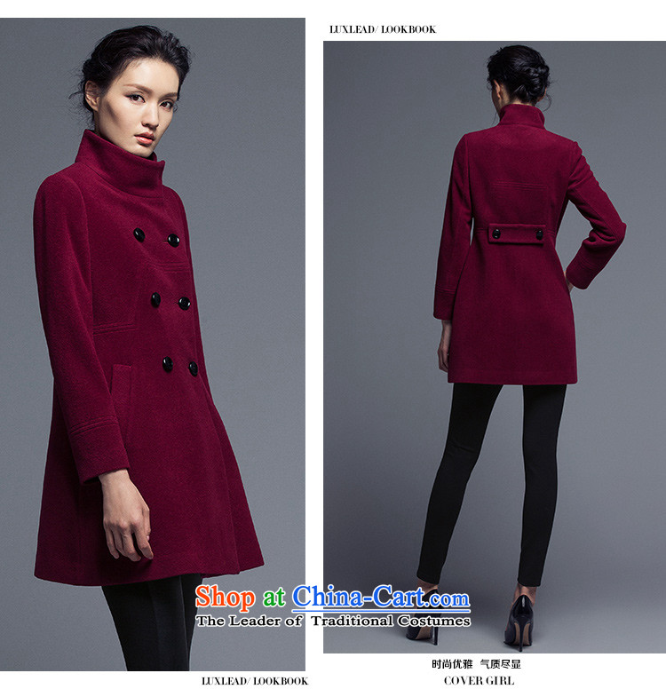The poem Lin 2015 LUXLEAD winter clothing new products long-sleeved collar double-type A Long Foutune of wine red cloak? XL Photo, prices, brand platters! The elections are supplied in the national character of distribution, so action, buy now enjoy more preferential! As soon as possible.