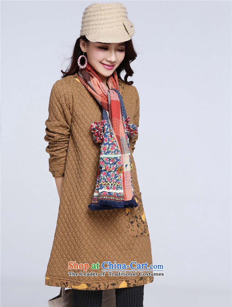 Mr ring bites 2015 autumn and winter new Korean version of large long-sleeved blouses and code in thick long skirt 1269 wine red XXL picture, prices, brand platters! The elections are supplied in the national character of distribution, so action, buy now enjoy more preferential! As soon as possible.