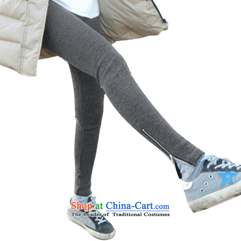 For M- Large 2015 Fall/Winter Collections for women to new stylish xl graphics plus thin-Sau San forming the trousers Y1162 gray for M-XL, , , , shopping on the Internet