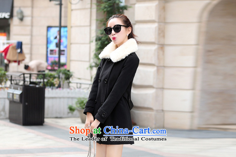 The first declared larger economy women's gross over the medium to longer term? jacket, loose double-a wool coat with collar \81461 WONG 3XL banana around 922.747 150 - 160131 Pictures, prices, brand platters! The elections are supplied in the national character of distribution, so action, buy now enjoy more preferential! As soon as possible.