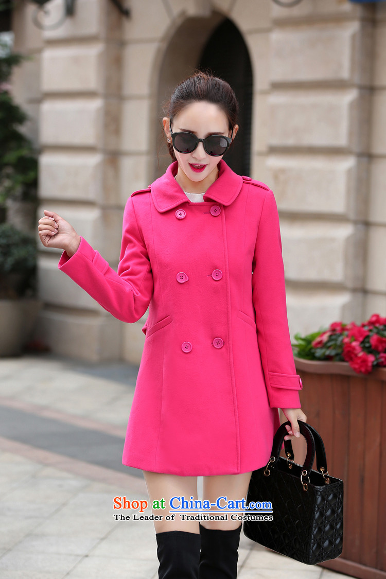 The first declared larger economy women's gross over the medium to longer term? jacket, loose double-a wool coat with collar \81461 WONG 3XL banana around 922.747 150 - 160131 Pictures, prices, brand platters! The elections are supplied in the national character of distribution, so action, buy now enjoy more preferential! As soon as possible.