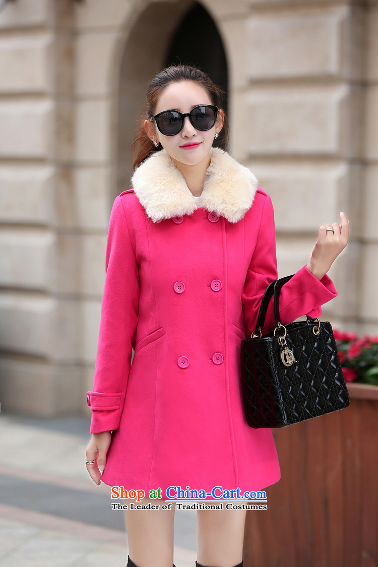 The first declared larger economy women's gross over the medium to longer term? jacket, loose double-a wool coat with collar \81461 WONG 3XL banana around 922.747 150 - 160131 Pictures, prices, brand platters! The elections are supplied in the national character of distribution, so action, buy now enjoy more preferential! As soon as possible.