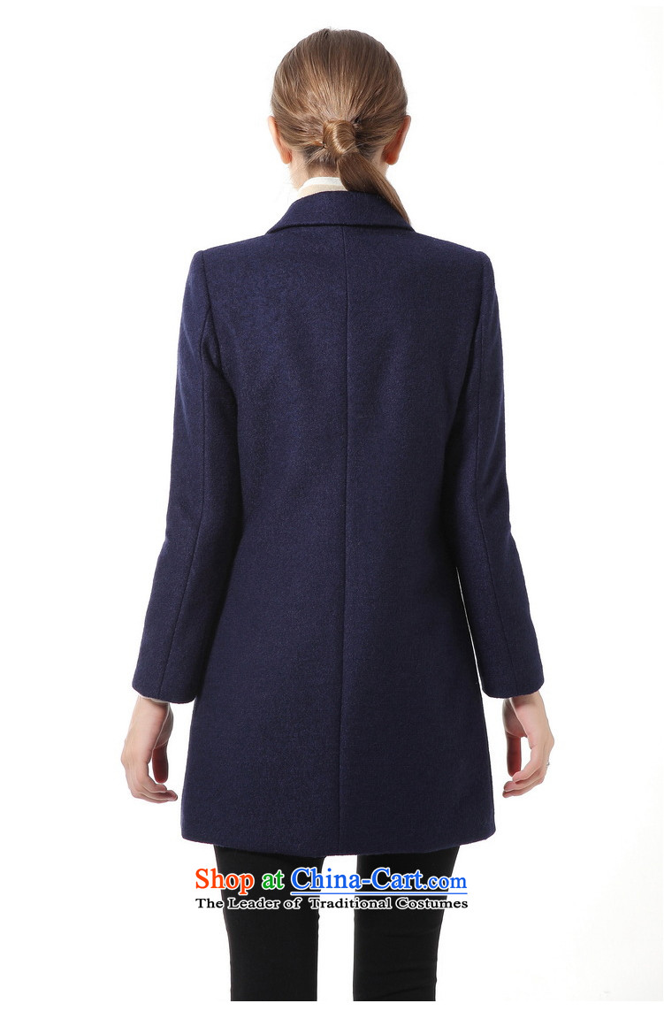 Hundreds of land silk woven 2015 autumn and winter new women's temperament wool long coats that? a jacket BL801203 Sau San big red - the cotton, L photo, prices, brand platters! The elections are supplied in the national character of distribution, so action, buy now enjoy more preferential! As soon as possible.