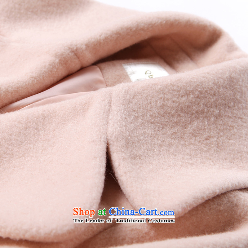 Sunny Pik Lam 2015 autumn and winter new products female minimalist in long-sleeved lapel long single row clip hair? coats orange pink XS, sunny Pik-rim (qbily) , , , shopping on the Internet
