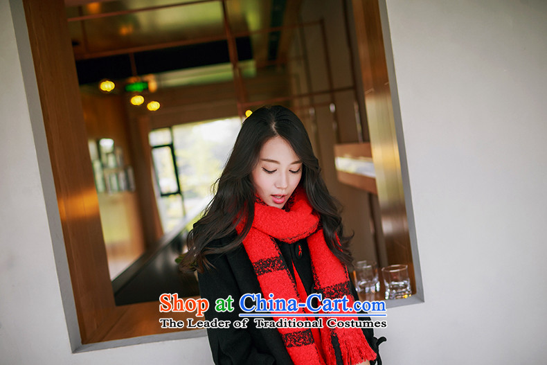 Christy Love 2015 autumn and winter new products Korean lapel bow tie gross? graphics in thin long jacket, a black L is expected female coats issued on 22 November, the price and the brand image of Platters! The elections are supplied in the national character of distribution, so action, buy now enjoy more preferential! As soon as possible.