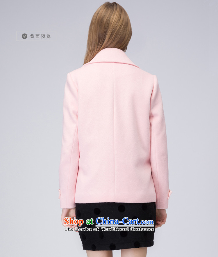 The concept of the new 2015 winter-Women's gross short coats temperament smaller? Heung-wool double-pink jacket S picture, prices, brand platters! The elections are supplied in the national character of distribution, so action, buy now enjoy more preferential! As soon as possible.