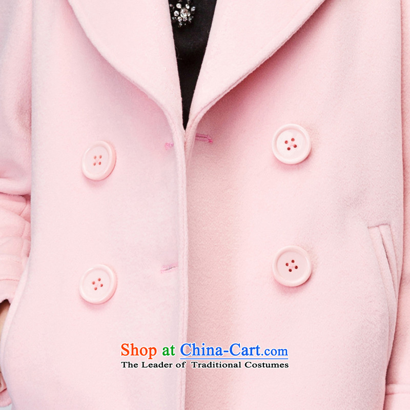 The concept of the new 2015 winter-Women's gross short coats temperament smaller? Heung-wool double-pink jacket , Republika Srpska (paipuer concept) , , , shopping on the Internet