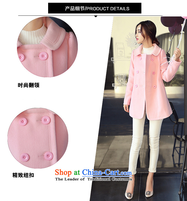 Arthur magic yi 2015 Fall/Winter Collections new coats female Korea gross? Edition small Heung-double-Sau San? female blue jacket gross S picture, prices, brand platters! The elections are supplied in the national character of distribution, so action, buy now enjoy more preferential! As soon as possible.