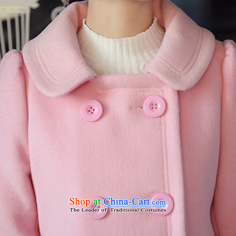 Arthur magic yi 2015 Fall/Winter Collections new coats female Korea gross? Edition small Heung-double-Sau San? female blue jacket gross S, Arthur Magic Yi shopping on the Internet has been pressed.