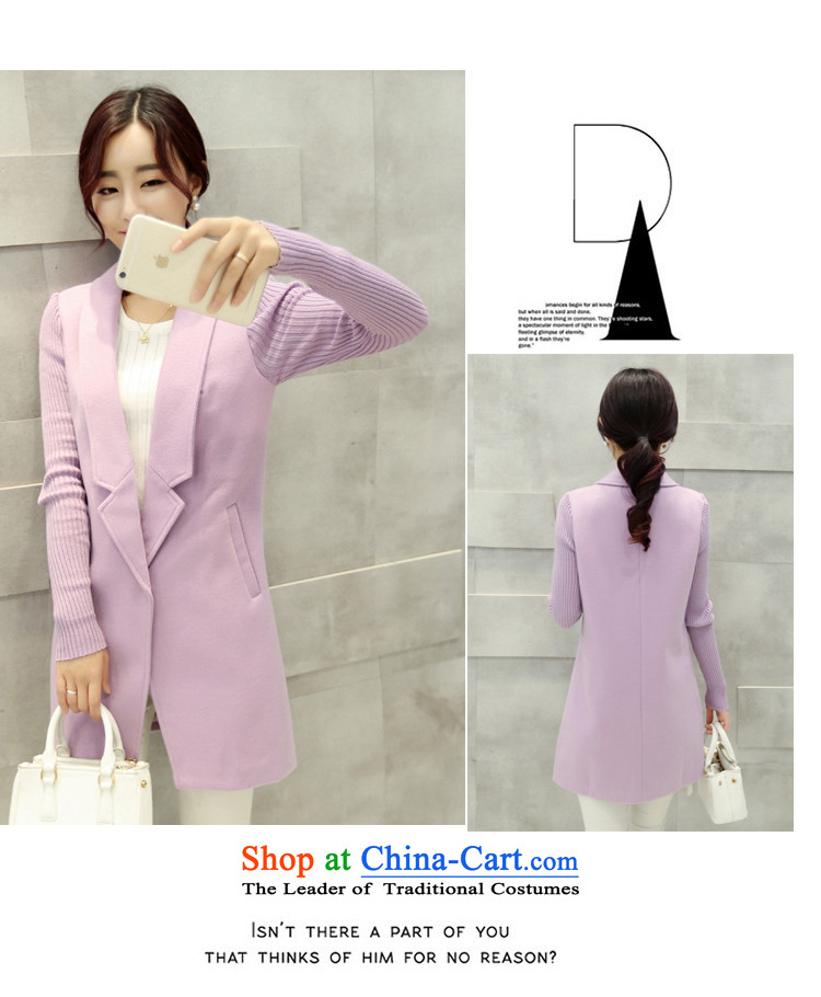 The achievement of poetry, 2015 autumn and winter new women's Korea version in the video thin long Sau San, Western business suits coats a knitting cuff gross? jacket female red windbreaker M picture, prices, brand platters! The elections are supplied in the national character of distribution, so action, buy now enjoy more preferential! As soon as possible.