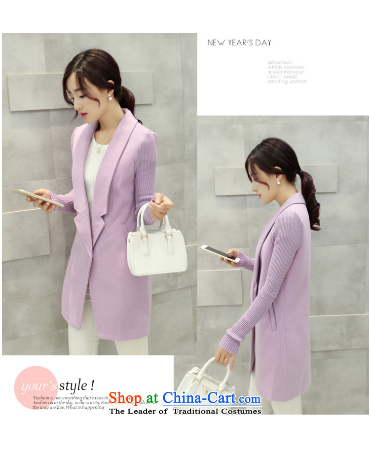 The achievement of poetry, 2015 autumn and winter new women's Korea version in the video thin long Sau San, Western business suits coats a knitting cuff gross? jacket female red windbreaker M picture, prices, brand platters! The elections are supplied in the national character of distribution, so action, buy now enjoy more preferential! As soon as possible.