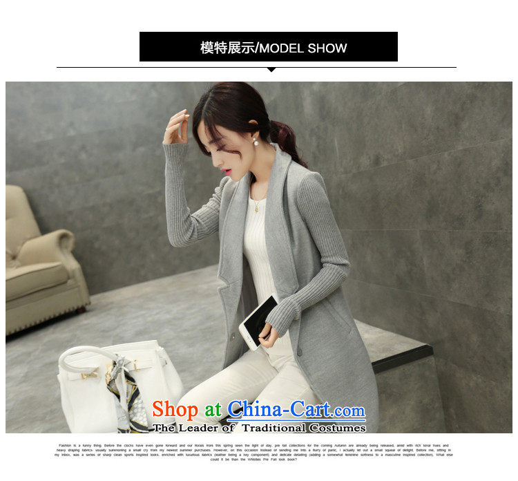 The achievement of poetry, 2015 autumn and winter new women's Korea version in the video thin long Sau San, Western business suits coats a knitting cuff gross? jacket female red windbreaker M picture, prices, brand platters! The elections are supplied in the national character of distribution, so action, buy now enjoy more preferential! As soon as possible.