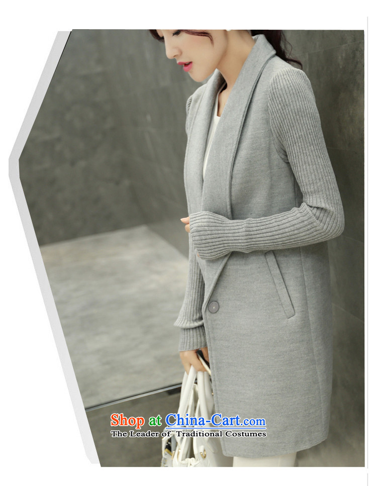The achievement of poetry, 2015 autumn and winter new women's Korea version in the video thin long Sau San, Western business suits coats a knitting cuff gross? jacket female red windbreaker M picture, prices, brand platters! The elections are supplied in the national character of distribution, so action, buy now enjoy more preferential! As soon as possible.