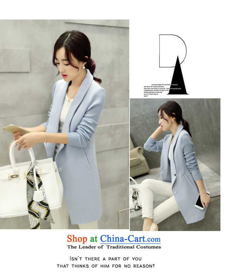 The achievement of poetry, 2015 autumn and winter new women's Korea version in the video thin long Sau San, Western business suits coats a knitting cuff gross? jacket female red windbreaker M picture, prices, brand platters! The elections are supplied in the national character of distribution, so action, buy now enjoy more preferential! As soon as possible.