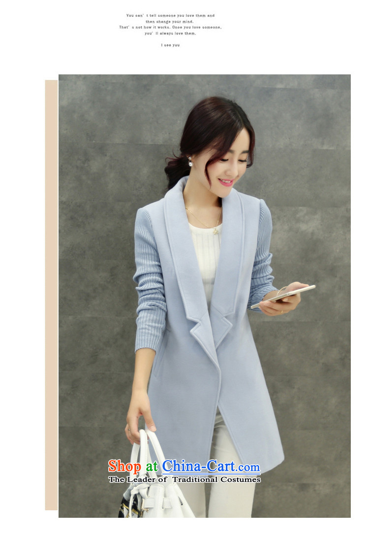 The achievement of poetry, 2015 autumn and winter new women's Korea version in the video thin long Sau San, Western business suits coats a knitting cuff gross? jacket female red windbreaker M picture, prices, brand platters! The elections are supplied in the national character of distribution, so action, buy now enjoy more preferential! As soon as possible.