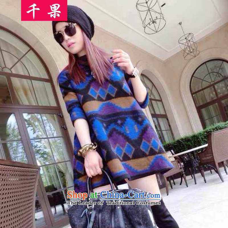 The results of the 2015 autumn and winter fat mm to xl forming the relaxd dress shirt thick sister Sau San video thin hair? dresses Jacket Color Picture 5XL175-215 5789, about 1,000 fruit (QIANGUO) , , , shopping on the Internet