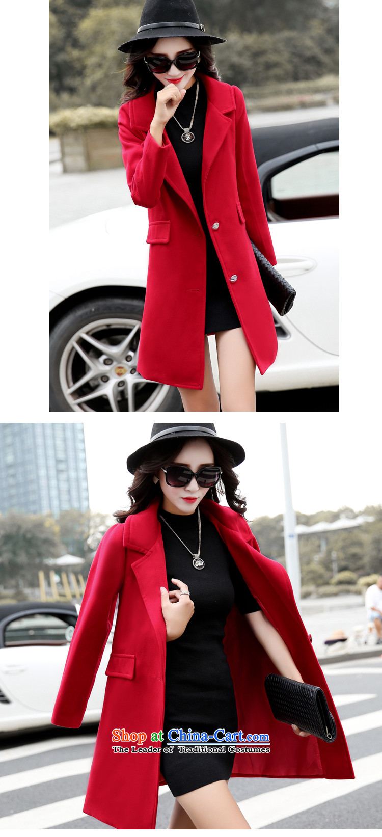 The caddy by 2015 Fall/Winter Collections protagonists new gross? female Korean coats Wild Women 715 pink jacket?    M picture, prices, brand platters! The elections are supplied in the national character of distribution, so action, buy now enjoy more preferential! As soon as possible.