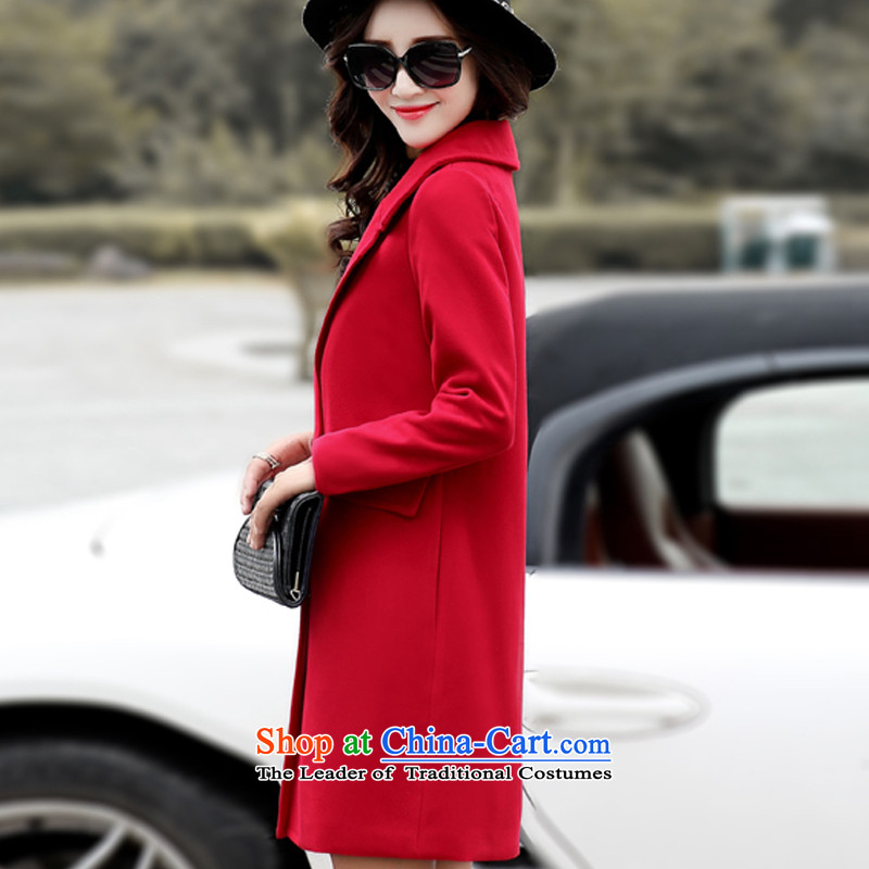 The caddy by 2015 Fall/Winter Collections protagonists new gross? female Korean coats wild? female 715 pink jacket    , M, faintly WEIWEIZHUJUE staring () , , , shopping on the Internet