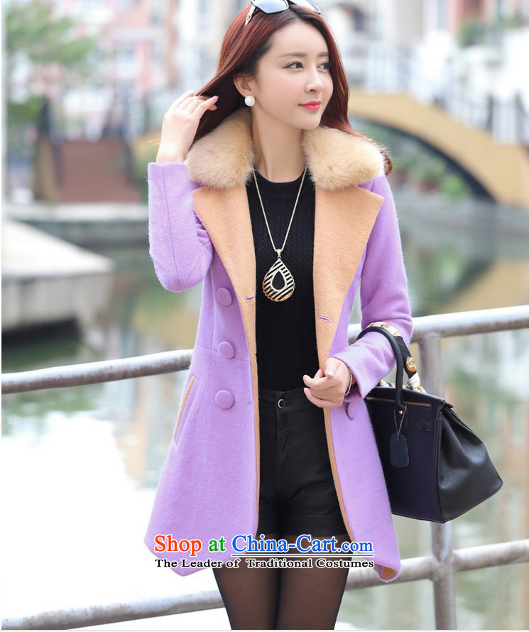The Novi Connie sub-coats 2015 autumn and winter load Korean long in stylish Sau San Mao jacket women's largest? Code 2-sided Connie sub-coats on leave RED M recommendations 75-94 catty picture, prices, brand platters! The elections are supplied in the national character of distribution, so action, buy now enjoy more preferential! As soon as possible.