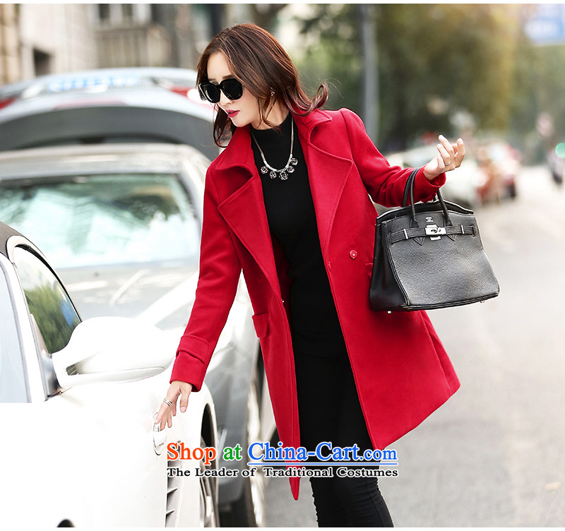Xuan, Mrs Ure 2015 autumn and winter new long-sleeved jacket is 