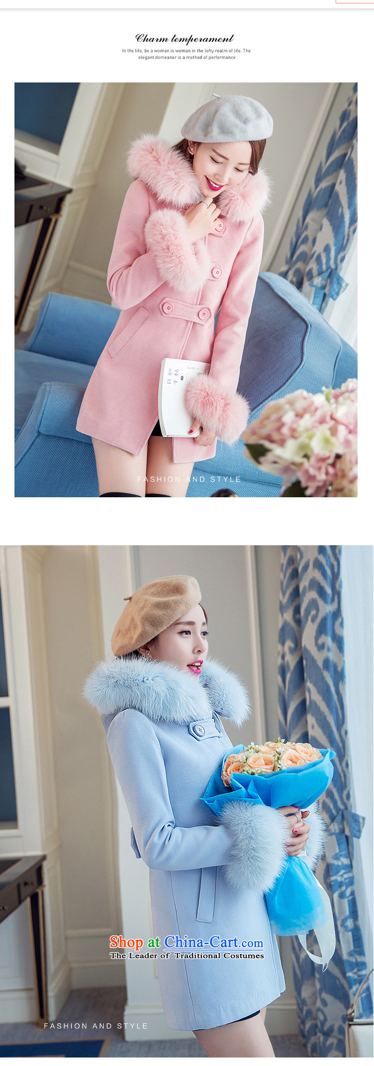 Yu Chien YQ 2015 Korean Fox for small wind-Gross Gross girls jacket? 