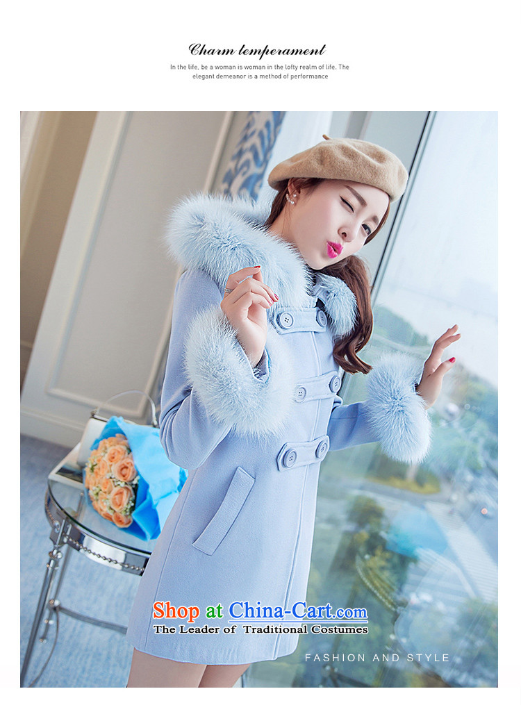 Yu Chien YQ 2015 Korean Fox for small wind-Gross Gross girls jacket? 