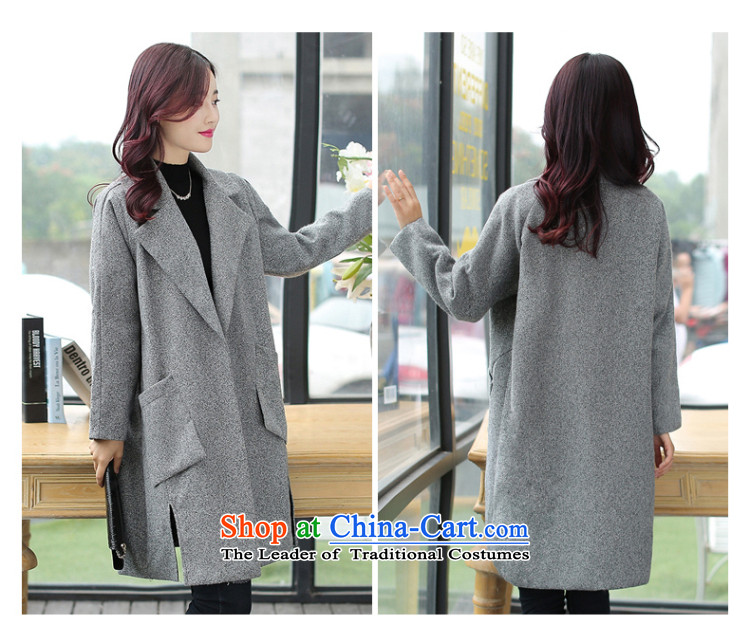 The new 2015 BVANE winter clothing Korean solid color jacket relaxd wild temperament lapel gross and color coats female? M picture, prices, brand platters! The elections are supplied in the national character of distribution, so action, buy now enjoy more preferential! As soon as possible.