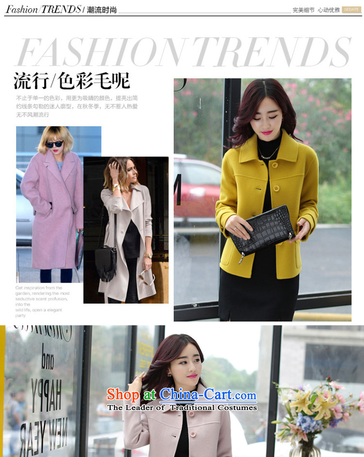 The new 2015 BVANE winter wild temperament lapel gross? Korean female coats simple single row detained jacket and pink  (gross) L for the waiter picture, prices, brand platters! The elections are supplied in the national character of distribution, so action, buy now enjoy more preferential! As soon as possible.