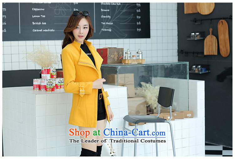 9Cayman 2015 Fort autumn and winter new women's Western Wind Jacket is 