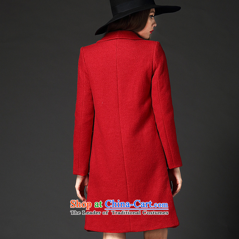 The Dumping 2015 winter clothing new products in thick long high-end temperament larger women's long-sleeved jacket   E5212 gross coats? green 3XL   recommendations about cost between HKD150-170, so staff (smeilovly) , , , shopping on the Internet