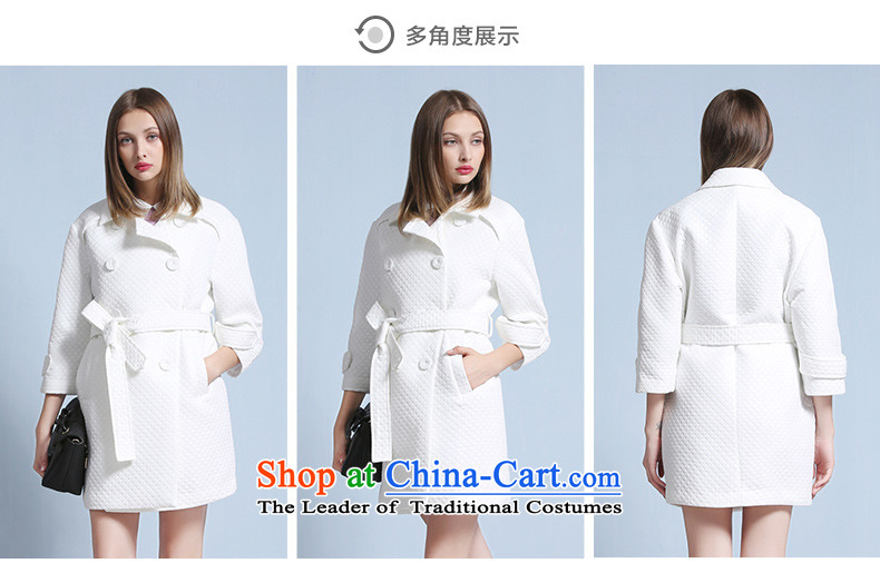 Seashell   2015 Winter Balangjie-double-pure color lapel waistband? And Tess green coats XL Photo, prices, brand platters! The elections are supplied in the national character of distribution, so action, buy now enjoy more preferential! As soon as possible.