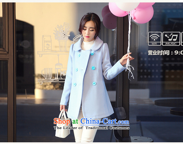 Arthur magic yi 2015 Fall/Winter Collections new coats female Korea gross? Edition small Heung-double-Sau San? jacket women gross pink S picture, prices, brand platters! The elections are supplied in the national character of distribution, so action, buy now enjoy more preferential! As soon as possible.