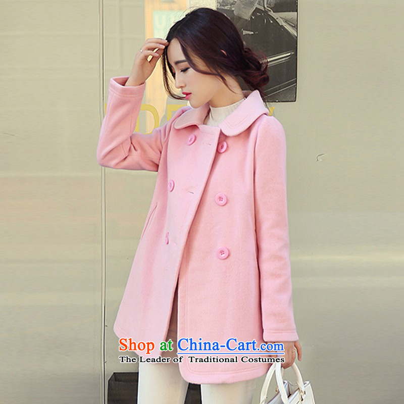 Arthur magic yi 2015 Fall/Winter Collections new coats female Korea gross? Edition small Heung-double-Sau San? jacket women gross pink S, Arthur Magic Yi (YSMY) , , , shopping on the Internet