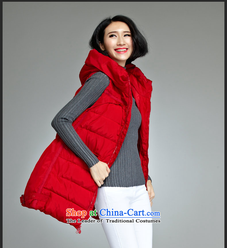 Gigi Lai Man to indulge in female jackets 2015 winter larger cotton coat virgin folder in mm long, thick with Cap 200 catties thin graphics thick cotton waffle vest sister chestnut horses 3XL150-170 picture, prices, brand platters! The elections are supplied in the national character of distribution, so action, buy now enjoy more preferential! As soon as possible.