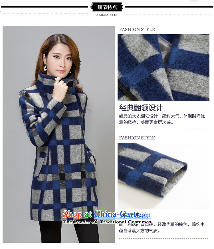 In Cayman 2015 winter clothing new products, loose video thin short wool coat autumn and winter, Korean Sleek and versatile latticed upscale gross? t-shirt coats latticed M picture, prices, brand platters! The elections are supplied in the national character of distribution, so action, buy now enjoy more preferential! As soon as possible.