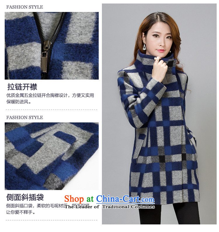 In Cayman 2015 winter clothing new products, loose video thin short wool coat autumn and winter, Korean Sleek and versatile latticed upscale gross? t-shirt coats latticed M picture, prices, brand platters! The elections are supplied in the national character of distribution, so action, buy now enjoy more preferential! As soon as possible.