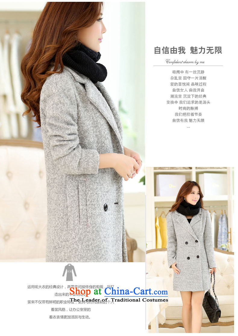 Unknown you? In gross coats of autumn and winter 2015 new women's Korea version for a gross Sau San jacket W1030 female Gray * M* Picture, prices, brand platters! The elections are supplied in the national character of distribution, so action, buy now enjoy more preferential! As soon as possible.