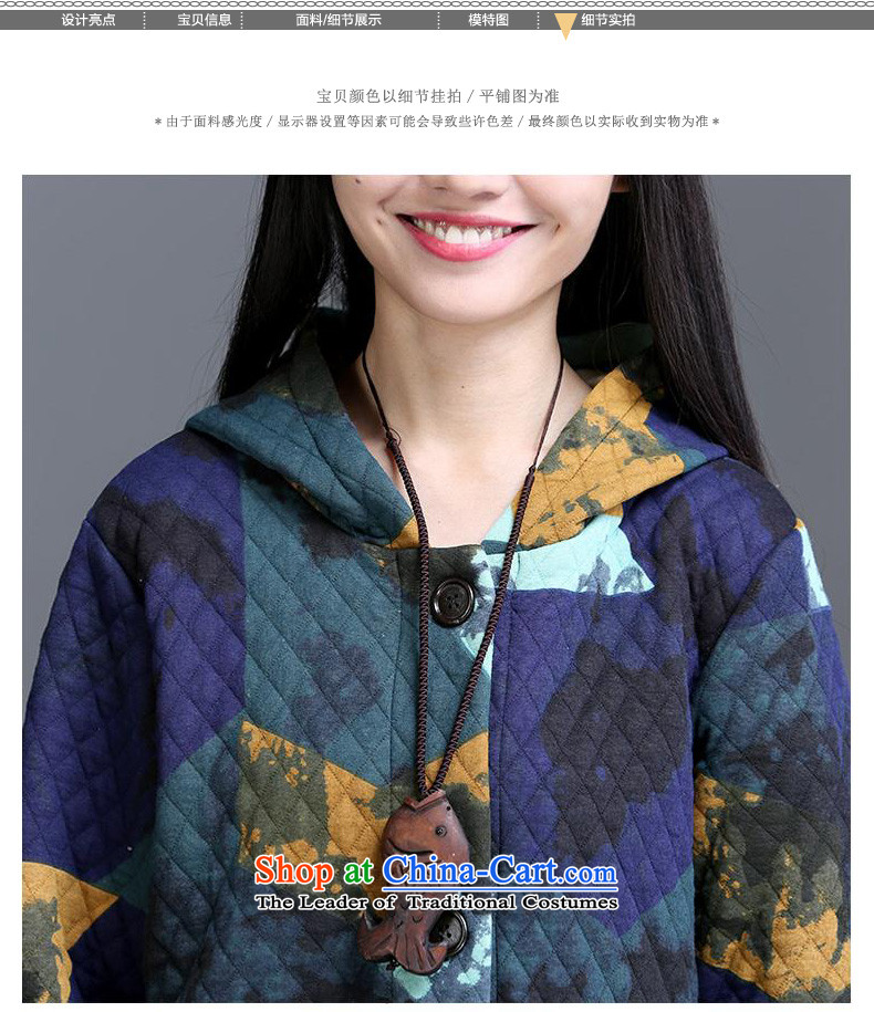 Equipment for autumn and winter clothing new products original Ms. large thick sweater Korean Cap 8045 Stamp Cardigan jacket blue XXL picture, prices, brand platters! The elections are supplied in the national character of distribution, so action, buy now enjoy more preferential! As soon as possible.